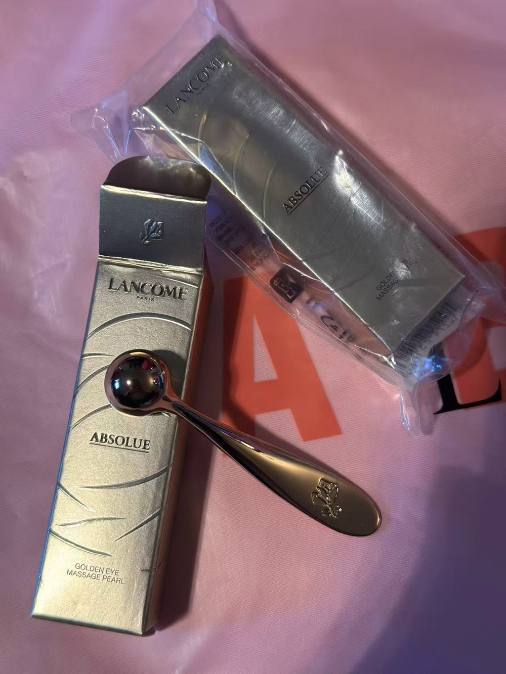 Lancôme Absolue Eye Massage Pearl - Metallic Gold